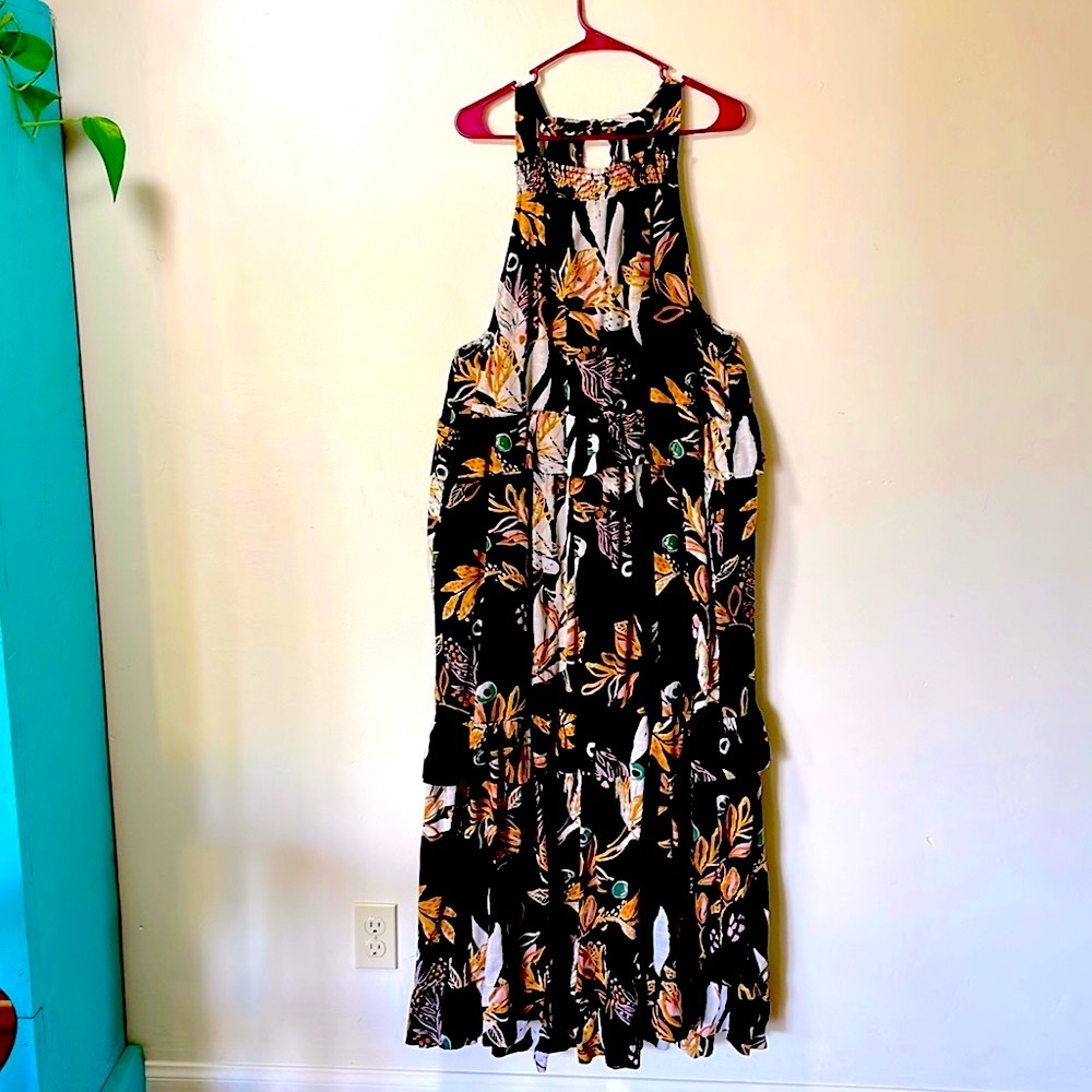 Size L Free People Bohemian Maxi Dress LiKe NeW!
